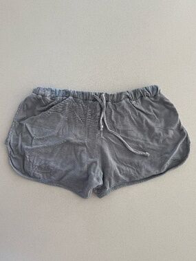 Brandy Melville John Galt Grey Drawstring Lounge Short OneSize Soft Comfy Casual